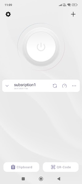 Главный экран Happ на Android